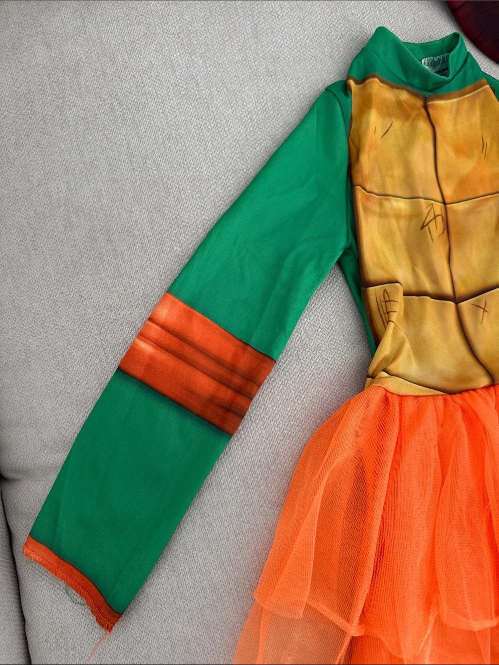 Toddler Girls Ninja Turtles Michelangelo Costume